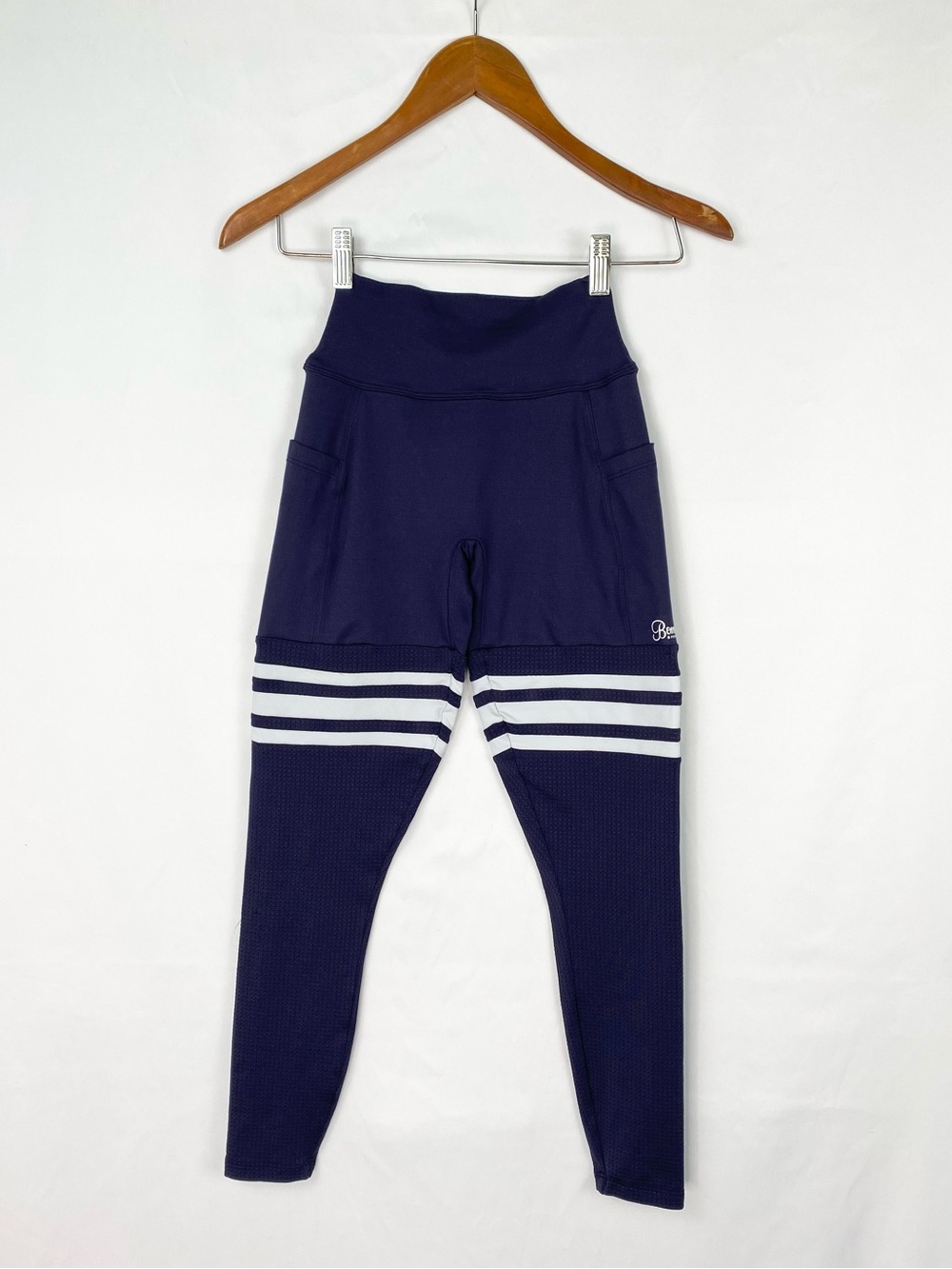 Bombshell Sportswear Scrunch Thigh Highs Twighlight Blue Legging High Rise